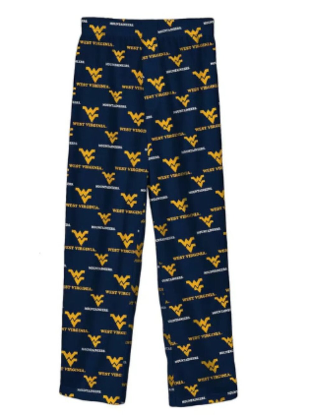 Gen2 Youth West Virginia Mountaineers Sleep Pants L 12/14 AOP Pajama Lounge NWT